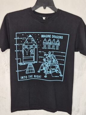 Imagine Dragons Into The Night Tour 2014 Tee Size Small